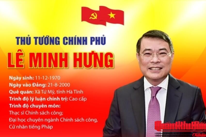 Tiểu sử tóm tắt của Thủ tướng Chính phủ Lê Minh Hưng