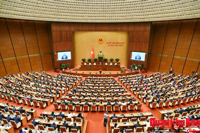 Cơ cấu tổ chức-nhân sự lãnh đạo Quốc hội khóa XVI