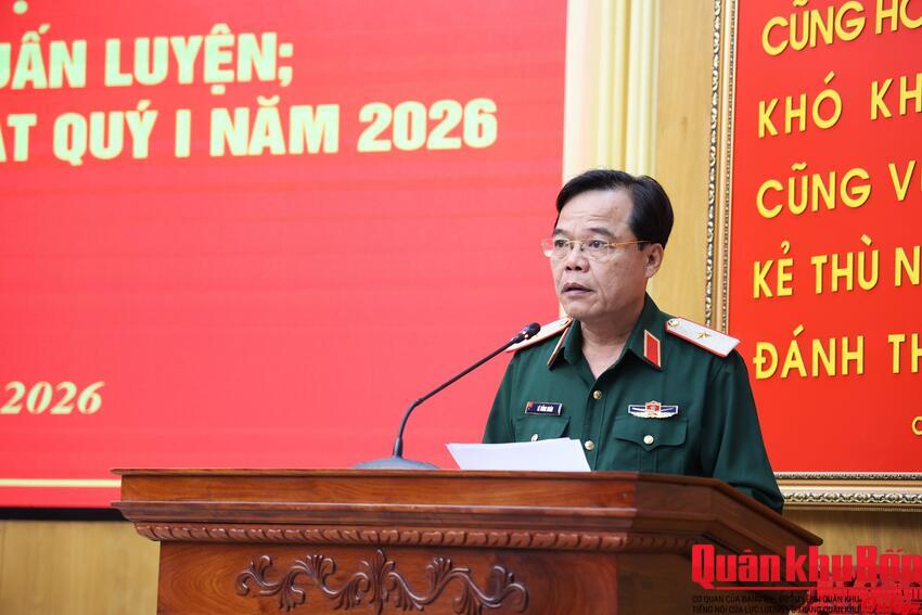 Quân khu 4 rút kinh nghiệm huấn luyện, xây dựng chính quy, quản lý kỷ luật