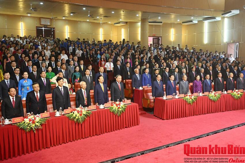 Trang trọng lễ kỷ niệm 120 năm Ngày sinh Tổng Bí thư Hà Huy Tập