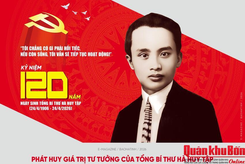 Phát huy giá trị tư tưởng của Tổng Bí thư Hà Huy Tập xây dựng Hà Tĩnh giàu mạnh, văn minh