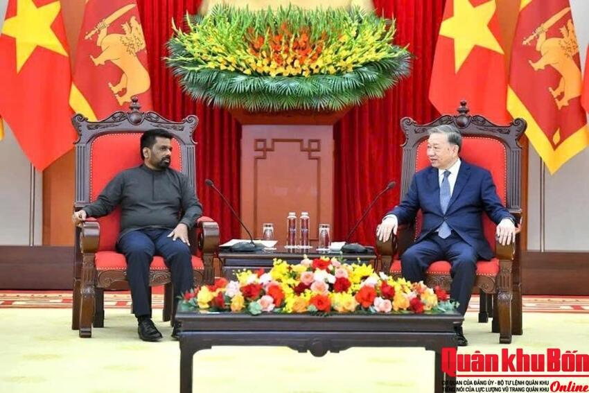 Đưa quan hệ Việt Nam - Sri Lanka phát triển lên tầm cao mới