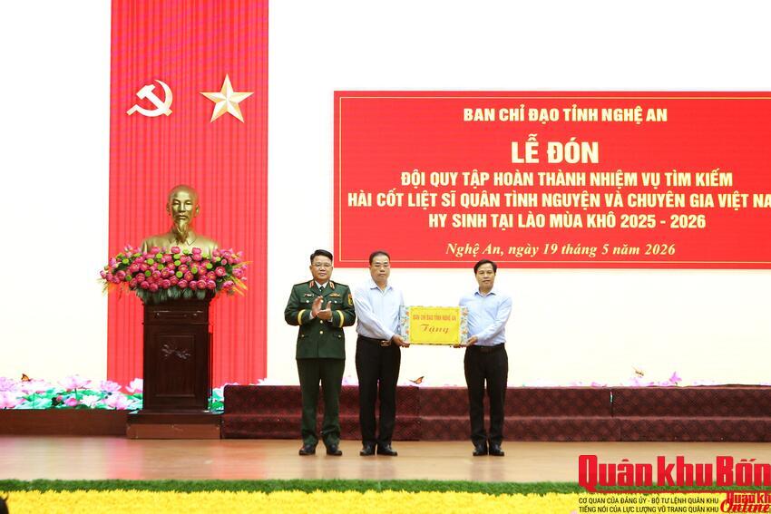 Nghệ An đón Đội Quy tập hoàn thành xuất sắc nhiệm vụ mùa khô 2025-2026