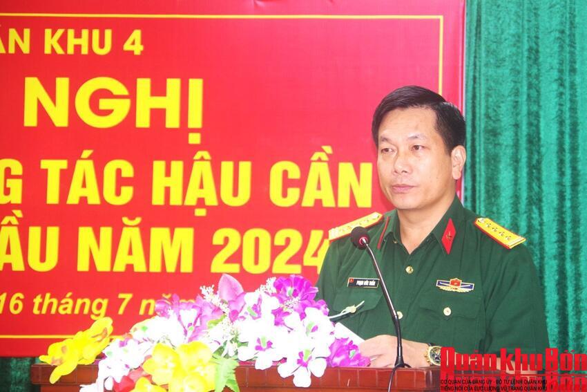 Thực trạng công tác bảo đảm hậu cần, kỹ thuật trong thực hiện nhiệm vụ phòng chống, khắc phục thiên tai, thảm họa trên địa bàn Quân khu 4 và những vấn đề đặt ra đối với công tác đào tạo cán bộ hậu cần, kỹ thuật ở Học viện Hậu cần hiện nay