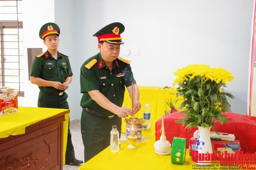 Sư đoàn 968 kiểm tra công tác tìm kiếm, quy tập hài cốt liệt sĩ