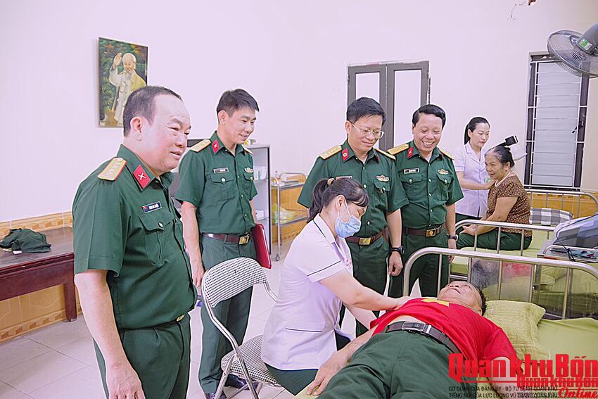 Cục Hậu cần - Kỹ thuật Quân khu 4: “Đồng hành cùng thương binh - Tình thương và trách nhiệm”