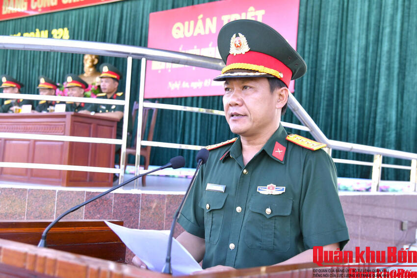 Sư đoàn 324 (Quân khu 4) quán triệt nhiệm vụ huấn luyện chiến đấu giai đoạn II năm 2026