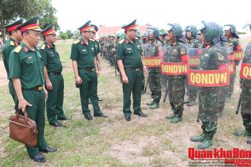 Quân khu 4: Kiểm tra tại Bộ Chỉ huy Quân sự tỉnh Quảng Trị