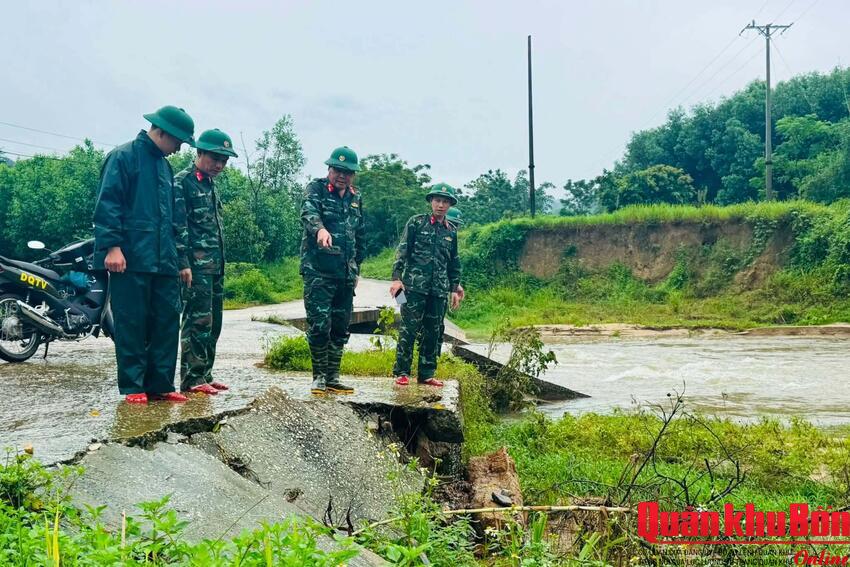 Trung đoàn 24, Bộ Chỉ huy Quân sự tỉnh Nghệ An: Chủ động ứng phó mưa lũ