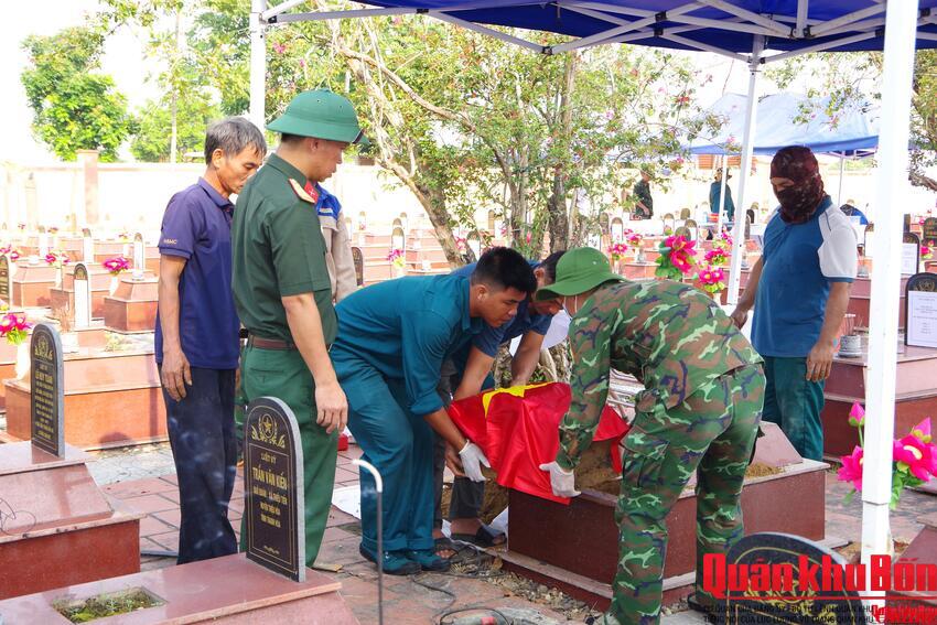 Thanh Hóa: Tổ chức lấy mẫu ADN xác định danh tính liệt sĩ tại xã Thiệu Hóa