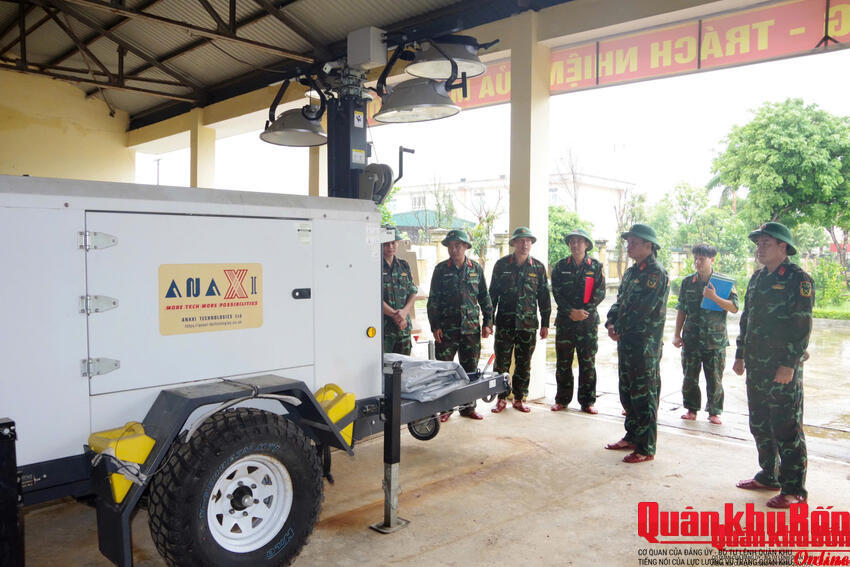 Bộ Chỉ huy Quân sự tỉnh Hà Tĩnh: Sẵn sàng lực lượng ứng phó với áp thấp nhiệt đới.