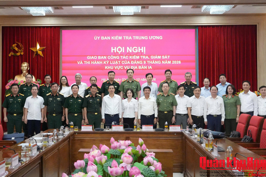 Ủy ban Kiểm tra Trung ương: Giao ban công tác kiểm tra, giám sát