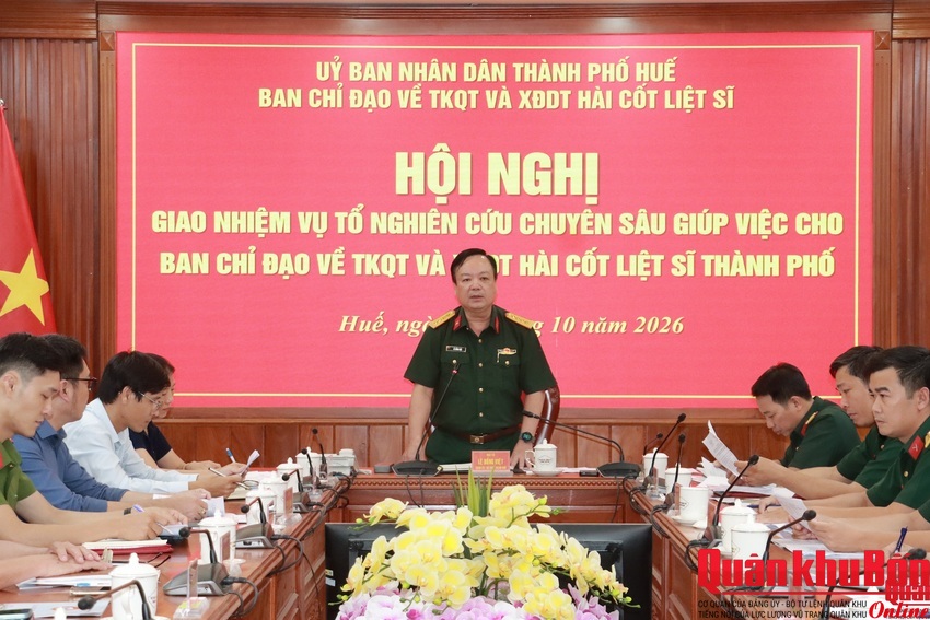 Thành phố Huế: Giao nhiệm vụ Tổ nghiên cứu chuyên sâu giúp việc Ban Chỉ đạo 515