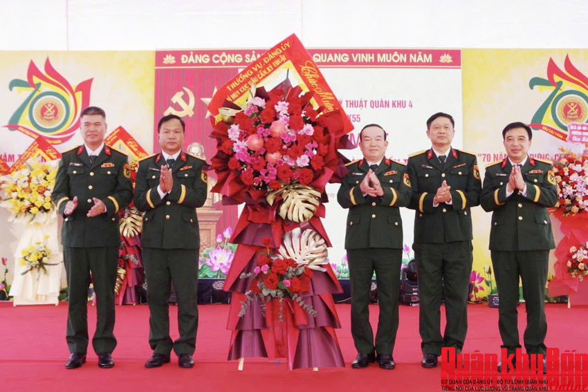 Kho Hậu cần tổng hợp K55, Cục Hậu cần - Kỹ thuật Quân khu 4 tổ chức Gặp mặt kỷ niệm 70 năm Ngày truyền thống