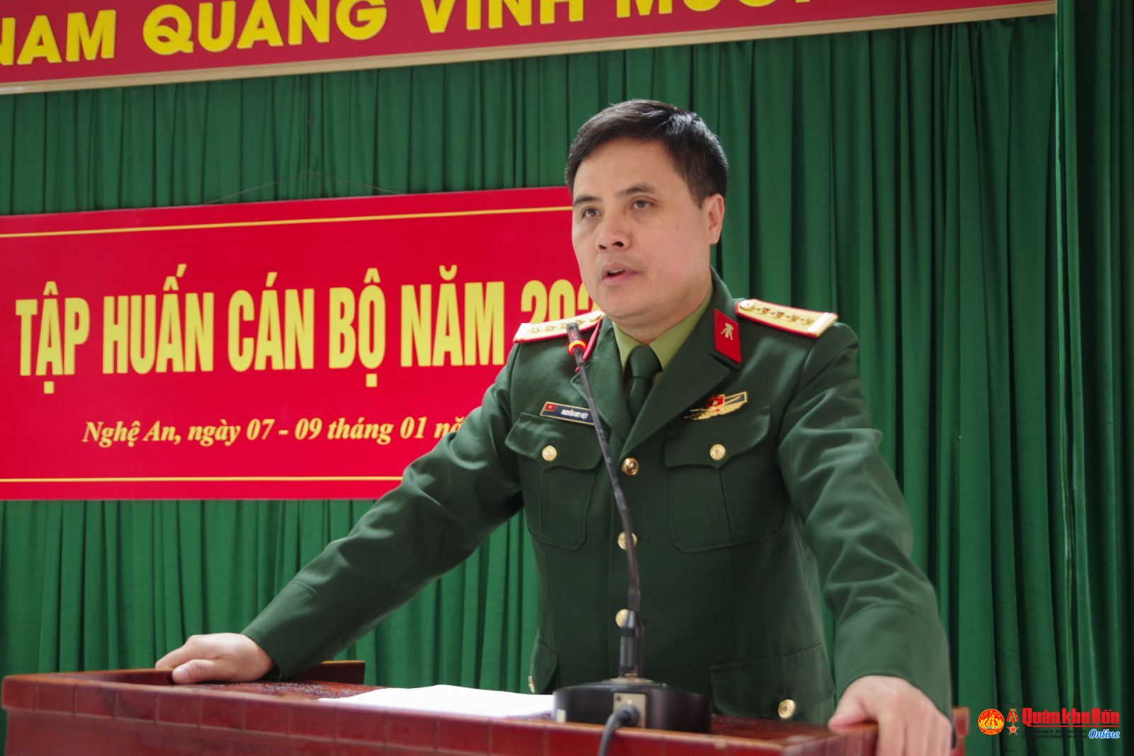 Cục Hậu cần - Kỹ thuật Quân khu 4: Tập huấn cán bộ chuyển đổi số năm 2025