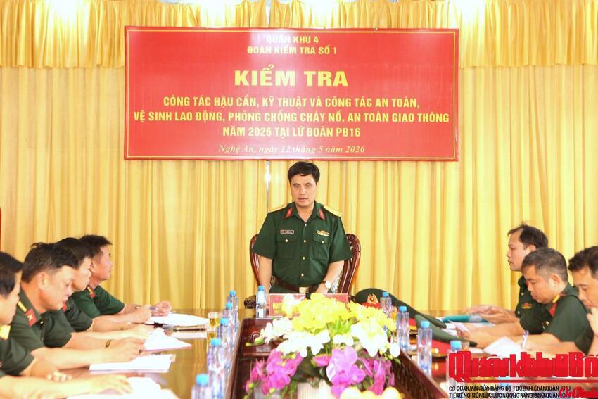 Lữ đoàn Pháo binh 16 (Quân khu 4): Bảo đảm tốt công tác hậu cần, kỹ thuật
