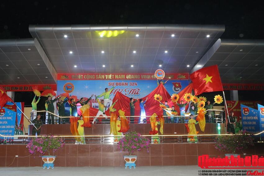 Sôi nổi Hội thi cán bộ Đoàn giỏi và Tuyên truyền viên trẻ tại Sư đoàn 324