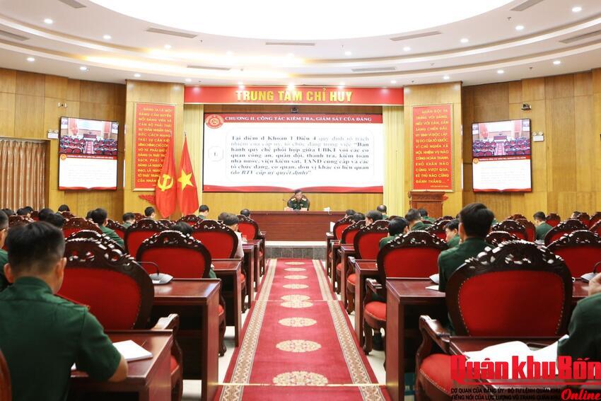 Triển khai các văn kiện, nghị quyết về công tác kiểm tra, giám sát, kỷ luật Đảng