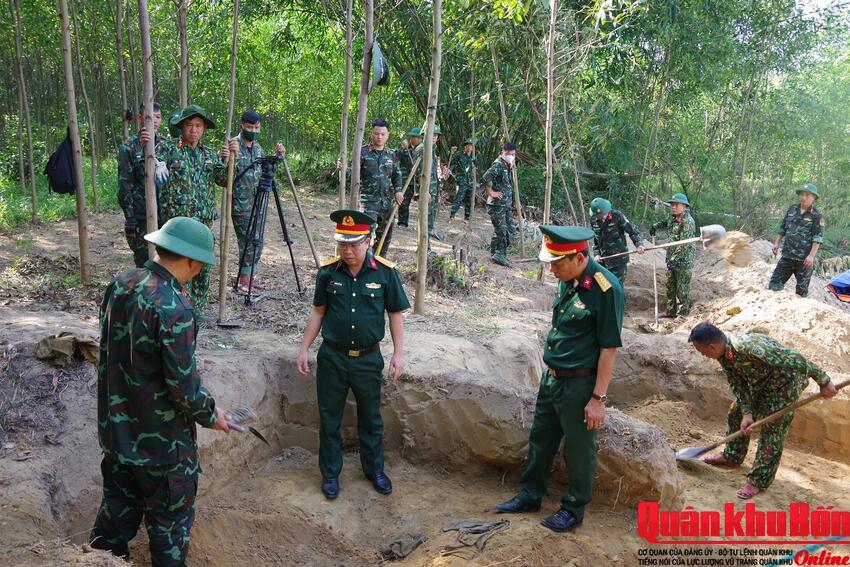 Quảng Trị: Quy tập 10 hài cốt liệt sĩ tại khu vực Câu Nhi