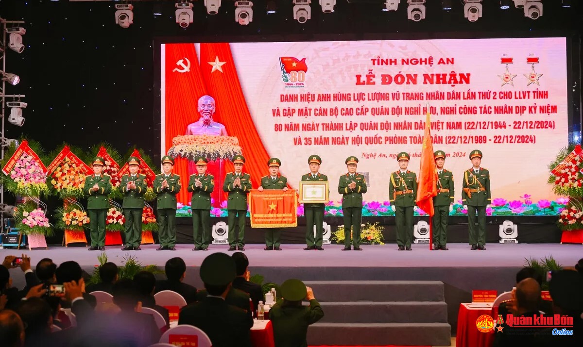 Bộ Chỉ huy Quân sự Nghệ An trân trọng cảm ơn!