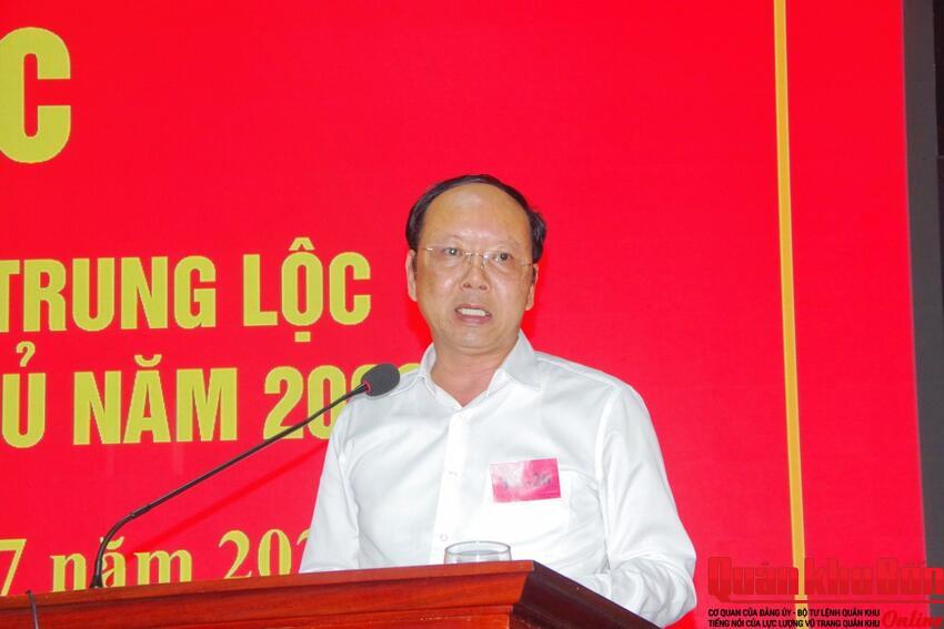 Xã Trung Lộc khai mạc diễn tập tác chiến trong khu vực phòng thủ năm 2026