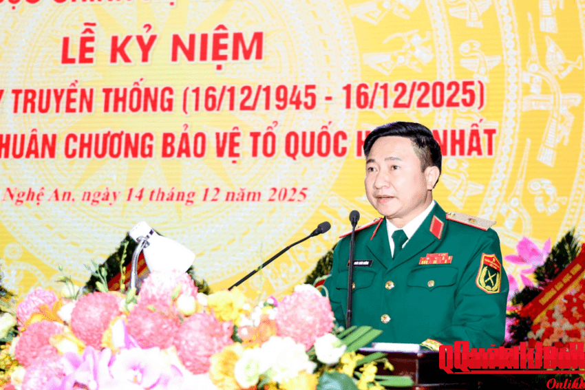 Bài phát biểu của Thiếu tướng Đoàn Xuân Bường tại Lễ kỷ niệm 80 năm Ngày truyền thống Cục Chính trị Quân khu 4