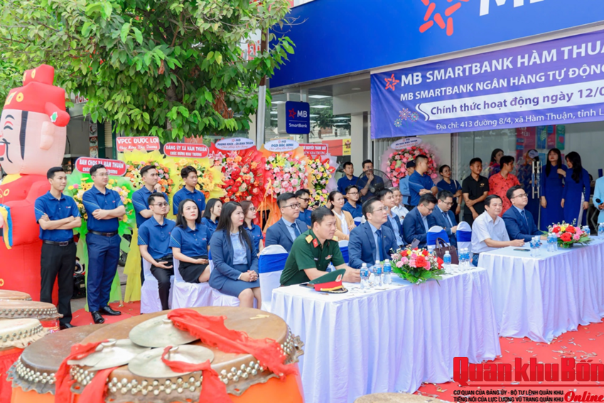 MB khai trương SmartBank Hàm Thuận, thúc đẩy tài chính số tại địa phương