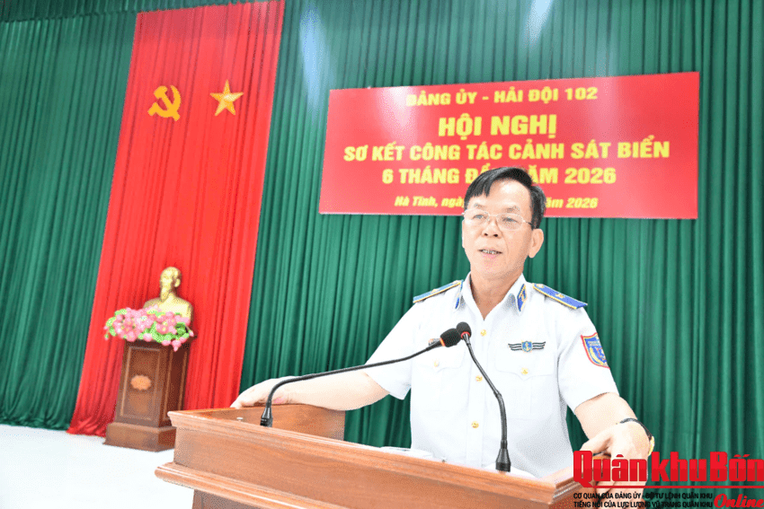 Nhiều dấu ấn nổi bật trong thực hiện nhiệm vụ công tác Cảnh sát biển tại Hải đội 102