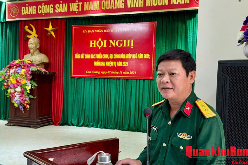 Huyện Con Cuông, tỉnh Nghệ An: “Tuyển người nào, chắc người đó”