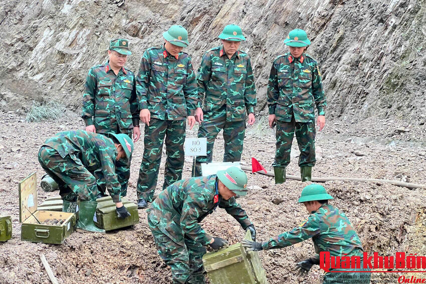 Phân kho đạn K41, Kho Kỹ thuật K2 hủy thành công 500 tấn đạn cấp 5