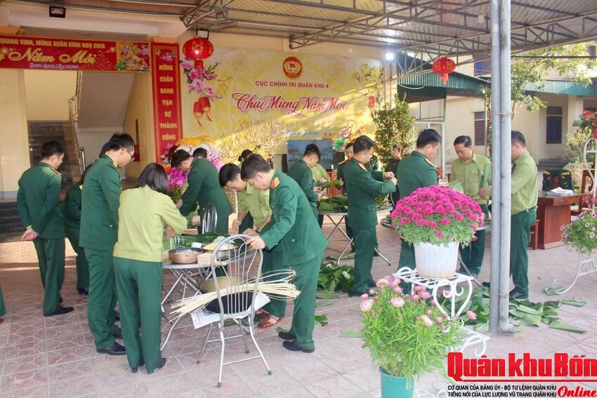 Cục Chính trị Quân khu 4 chuẩn bị chu đáo đón Tết nguyên đán Bính Ngọ 2026