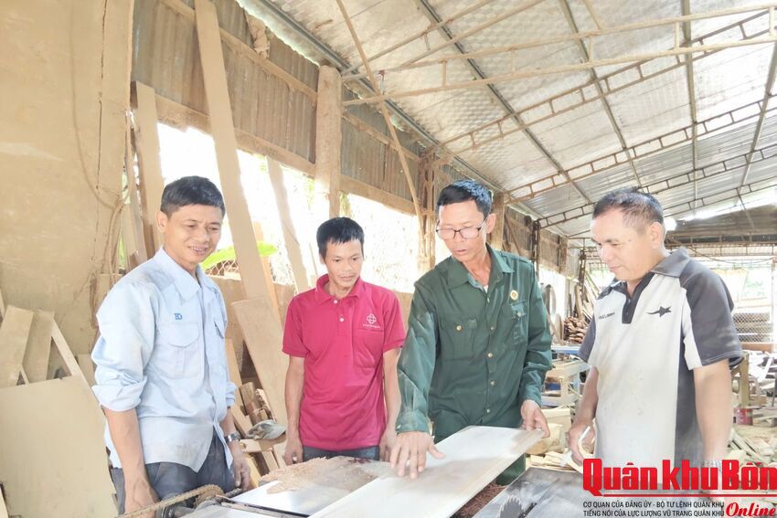 Cựu chiến binh sản xuất giỏi