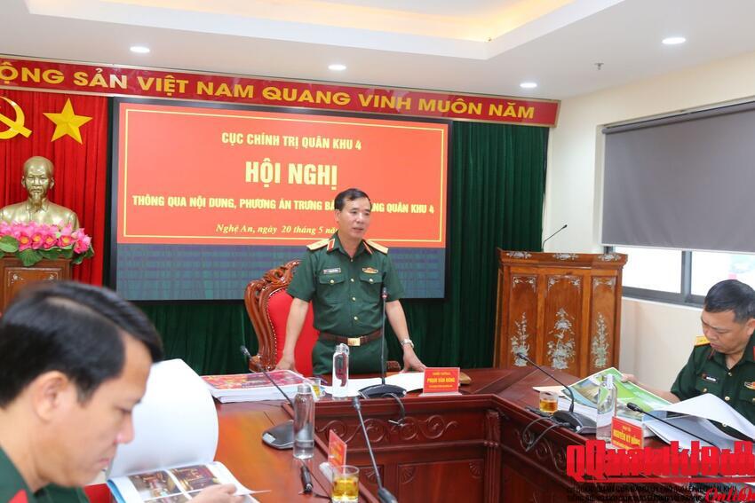 Cục Chính trị Quân khu 4: Thông qua nội dung, phương án trưng bày Bảo tàng Quân khu 4