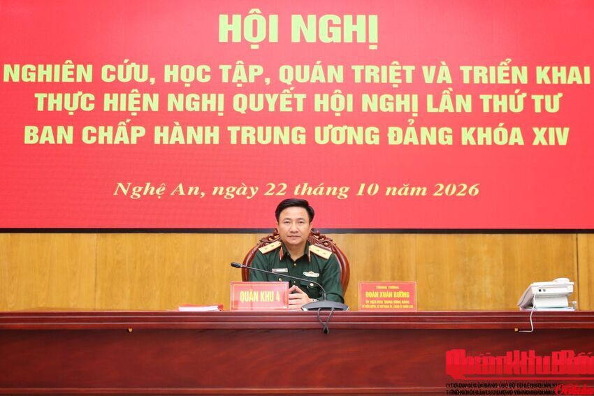 Quân ủy Trung ương, quán triệt, triển khai thực hiện Nghị quyết Hội nghị Trung ương 4 khóa XIV