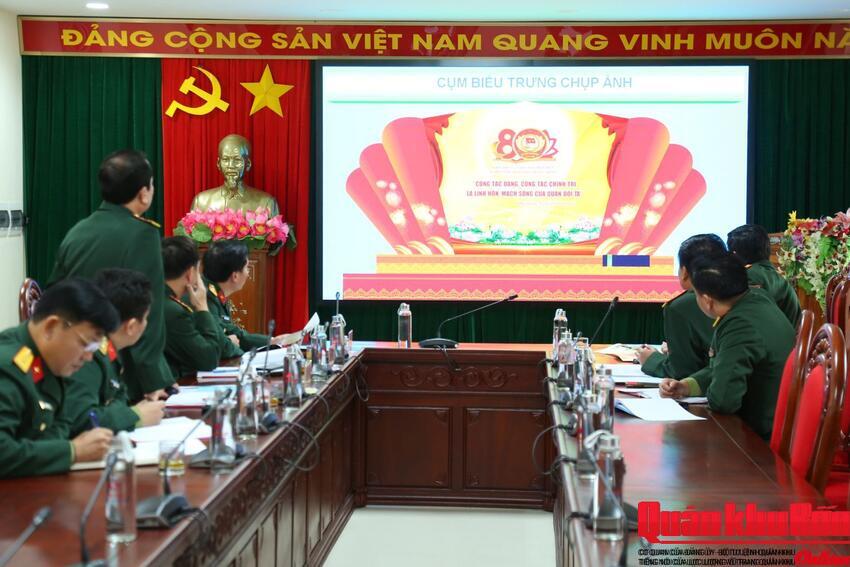 Cục Chính trị Quân khu 4 thông qua các nội dung chuẩn bị Lễ kỷ niệm 80 năm Ngày truyền thống