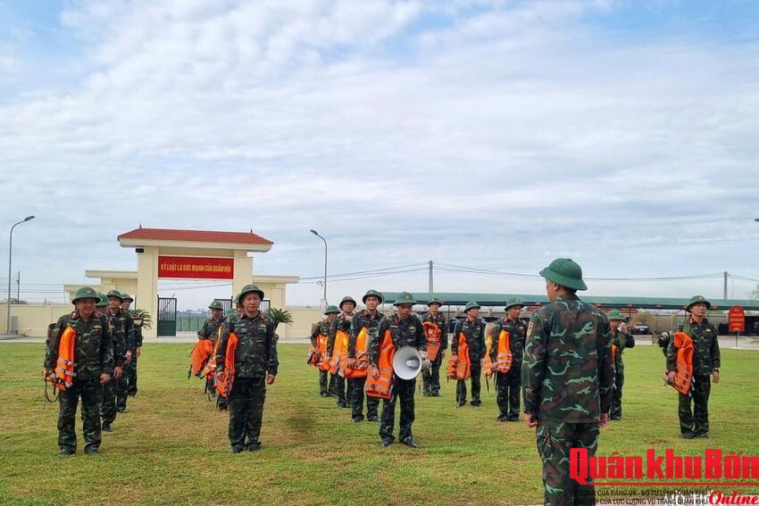 Ban Chỉ huy Phòng thủ Khu vực “Chủ động – Khẩn trương – Quyết liệt vì bình yên của người dân