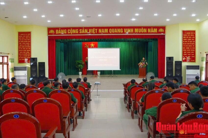 Kho K3, Cục Hậu cần – Kỹ thuật Quân khu 4 đánh giá chất lượng huấn luyện năm 2025