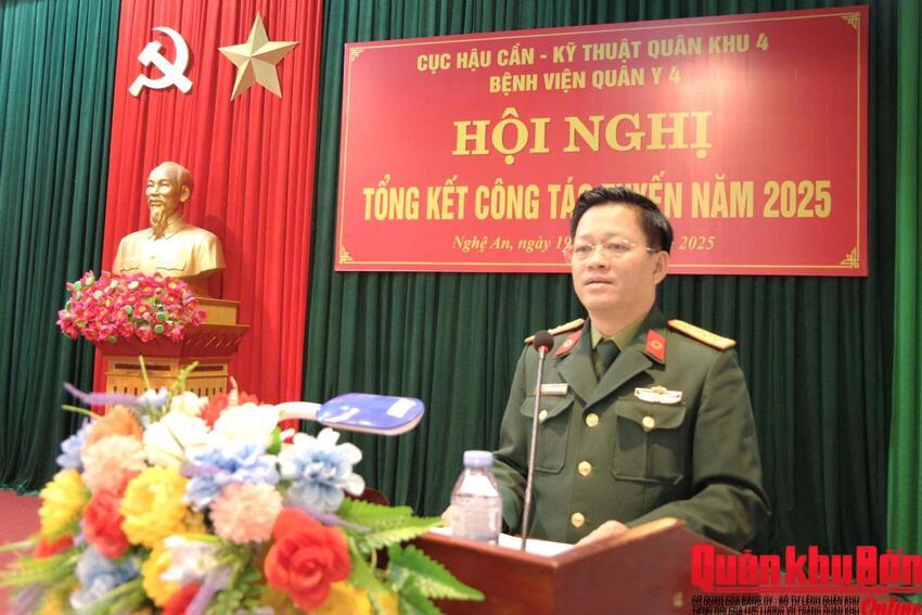 Bệnh viện Quân y 4 tổng kết công tác tuyến năm 2025