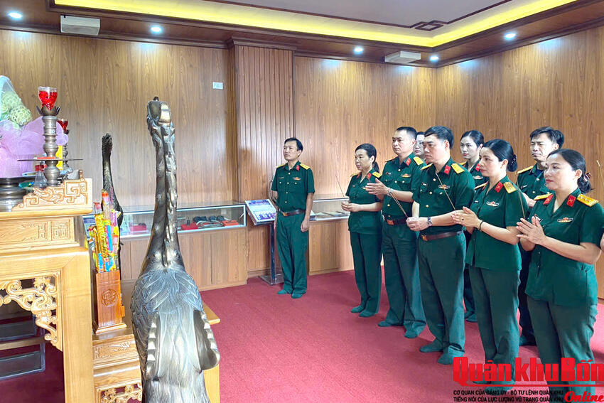 Bảo tàng Quân khu 4 nhiều hoạt động tri ân nhân kỷ niệm 79 năm Ngày Thương binh - Liệt sĩ