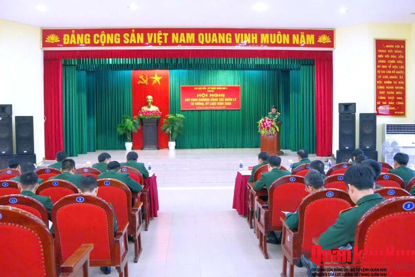 Kho K3, Cục Hậu cần Kỹ thuật Quân khu 4: Rút kinh nghiệm công tác quản lý tư tưởng, kỷ luật năm 2025