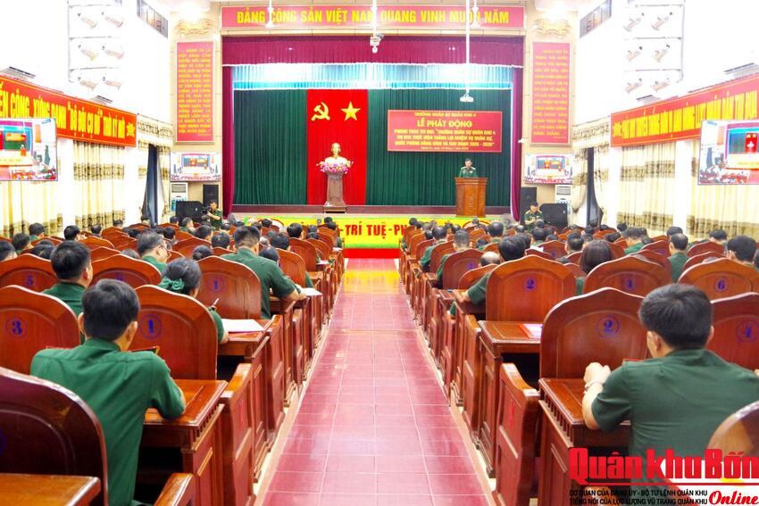 Trường Quân sự Quân khu 4 thi đua thực hiện thắng lợi nhiệm vụ quân sự, quốc phòng