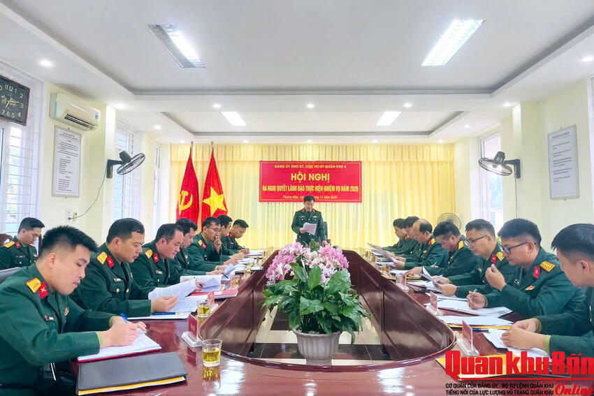 Đảng ủy Kho K1 lãnh đạo hoàn thành tốt nhiệm vụ năm 2025