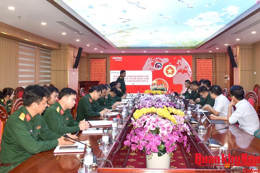 Quân khu 4: Tổ chức Cuộc thi trực tuyến “Tìm hiểu về cải cách hành chính và chuyển đổi số”