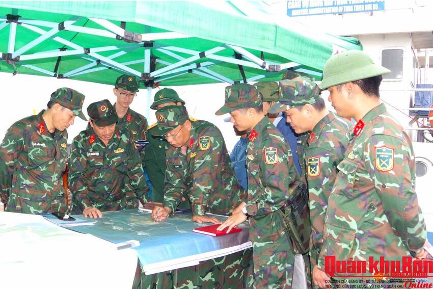 Tỉnh Thừa Thiên Huế: Khảo sát khu vực diễn tập ứng phó sự cố tràn dầu