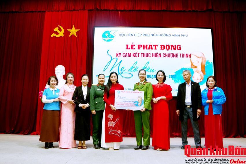 Lữ đoàn Thông tin 80 nhận đỡ đầu 3 trẻ mồ côi