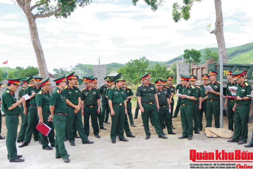 Quân khu 4 khảo sát, giao nhiệm vụ bảo đảm an ninh, an toàn Giao lưu hữu nghị Quốc phòng biên giới Việt Nam - Lào lần thứ 3