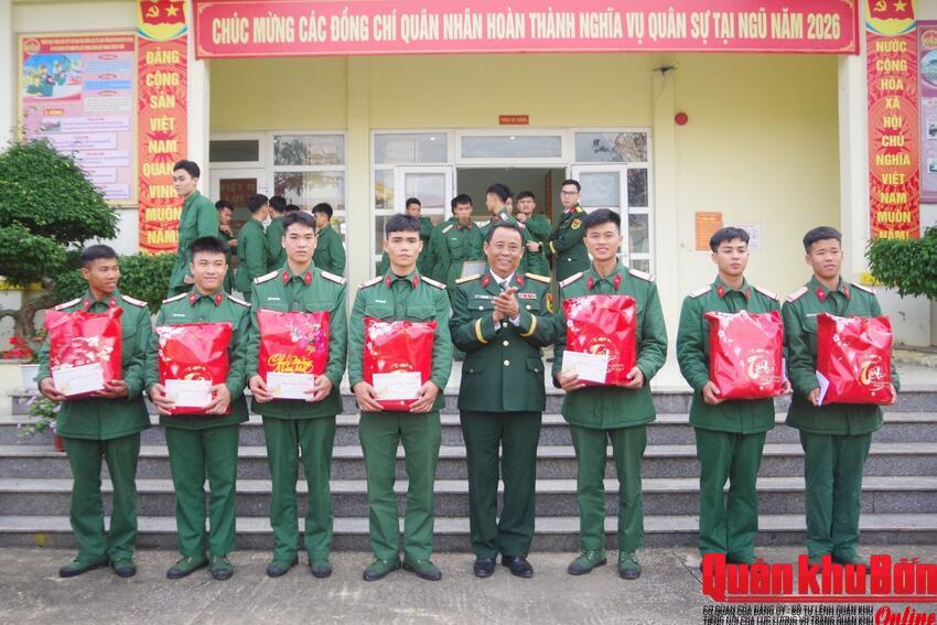 Bộ Chỉ huy Quân sự tỉnh Quảng Trị: 357 quân nhân hoàn thành nghĩa vụ quân sự tại ngũ năm 2026