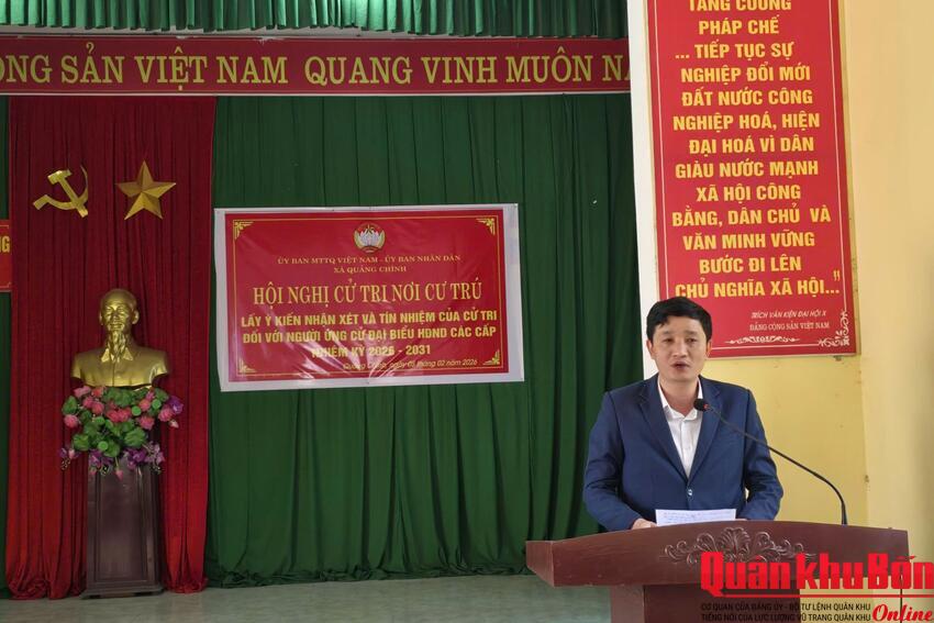 Phẩm chất người lính vẫn tỏa sáng nơi quê nhà