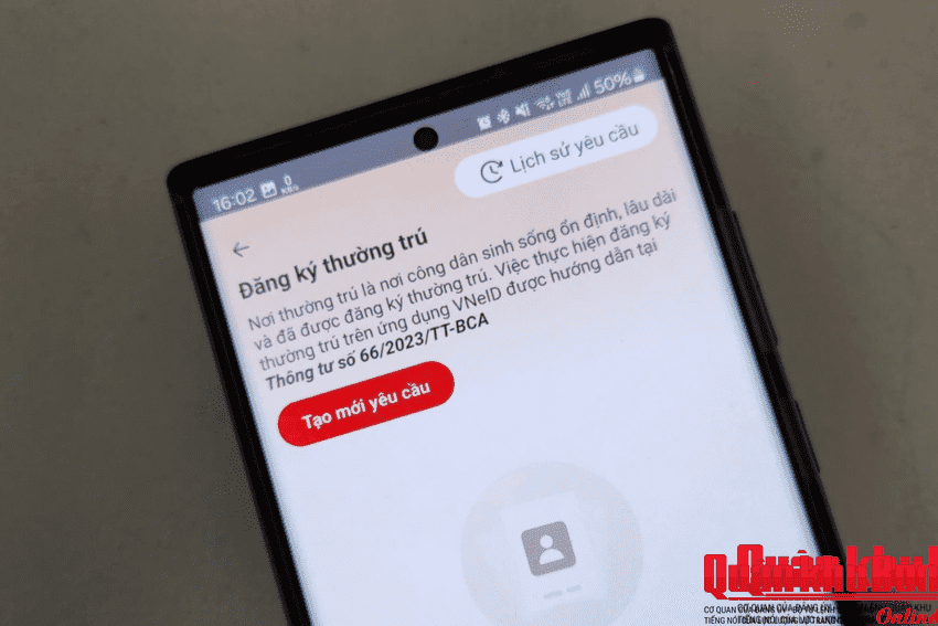 Hướng dẫn cách đăng ký tạm trú, thường trú thông qua ứng dụng VNeID