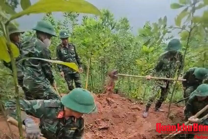 Quảng Trị: Tìm kiếm, quy tập 04 hài cốt liệt sĩ tại xã Đakrông